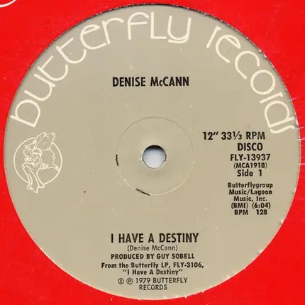 Denise McCann - I Have A Destiny / I Like The Look