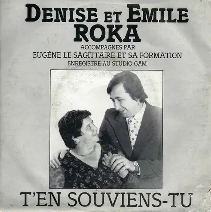 Denise Roka Et Emile Roka - T'en Souviens-Tu / Cocococotte