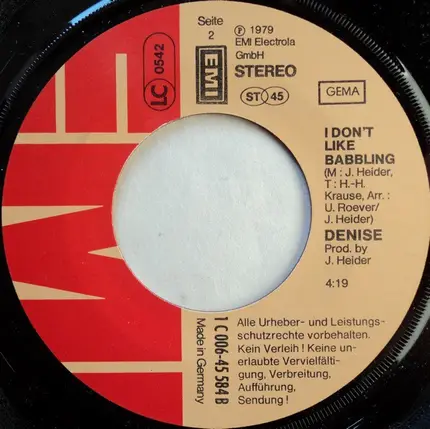 Denise - Lovin' The Night Away