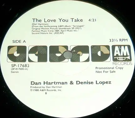 Denise Lopez & Dan Hartman - The Love You Take