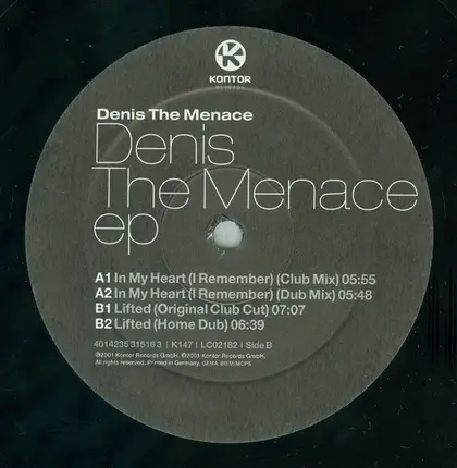 Denis The Menace - Denis The Menace EP