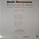 12inch Vinyl Single - Denis Desrouvres - J'Ai Bien Reçu Ta Lettre
