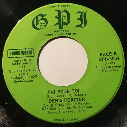 Denis Forcier - Depuis Longtemps, Les Vieux...
