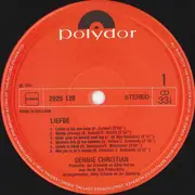 LP - Dennie Christian - Liefde
