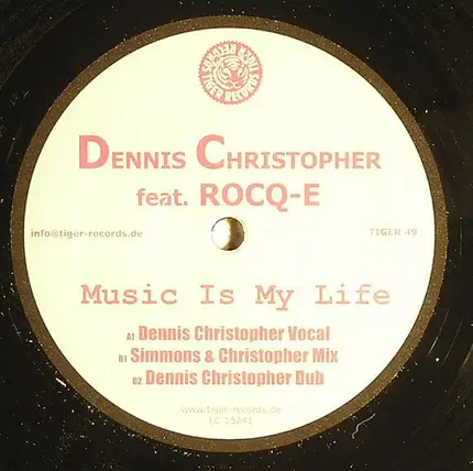 Dennis Christopher Feat. Rocq-e Harrell - Music Is My Life