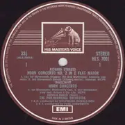 LP - Richard Strauss / Hindemith - Horn Concertos (Dennis Brain)