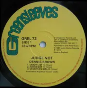 LP - Dennis Brown / Gregory Isaacs - Judge Not