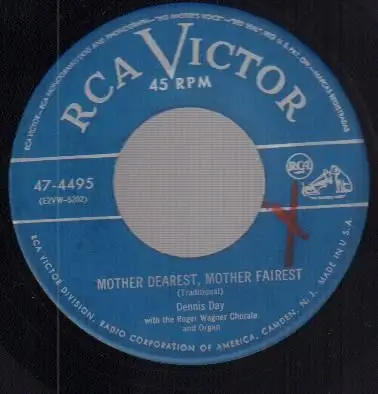 Dennis Day - Mother, At Your Feet Is Kneeling / Mother Dearest, Mother Fairest