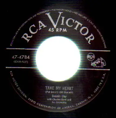 Dennis Day - Siren Of The Sea / Take My Heart