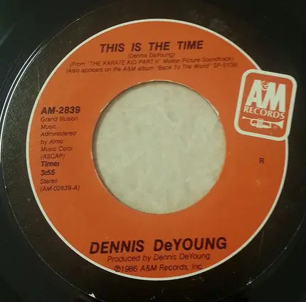 Dennis DeYoung - This Is The Time
