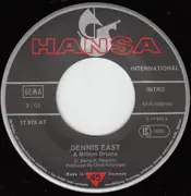 7inch Vinyl Single - Dennis East - A Million Drums