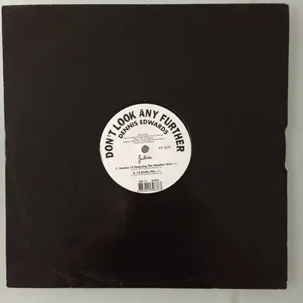 Dennis Edwards - Don't Look Any Further