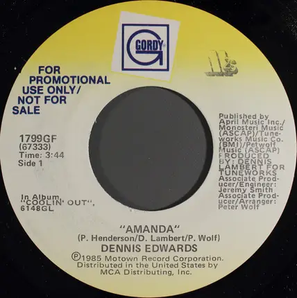 Dennis Edwards - Amanda