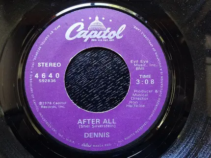 Dennis Locorriere - When You're Eighteen