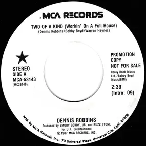 Dennis Robbins - Two Of A Kind (Workin' On A Full House)