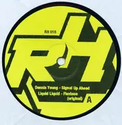 12inch Vinyl Single - Dennis Young / Liquid Liquid - Signal Up Ahead / Flextone