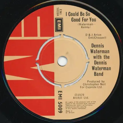 Dennis Waterman With The Dennis Waterman Band - I Could Be So Good for You