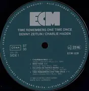LP - Denny Zeitlin / Charlie Haden - Time Remembers One Time Once