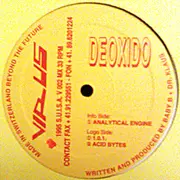 12inch Vinyl Single - Deoxido - Analytical Engine