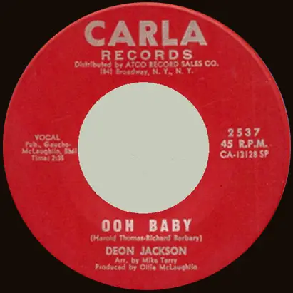 Deon Jackson - Ooh Baby / All On A Sunny Day