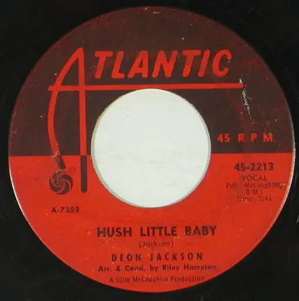 Deon Jackson - Hush Little Baby / You Said You Loved Me