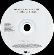 CD - Death Cab For Cutie - Codes And Keys