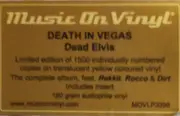 Double LP - Death In Vegas - Dead Elvis - Ltd. Ed., Numbered, Yellow Vinyl, 180g