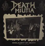 LP - Death Militia - Onslaught Of Death - Demo & Live 1985 - incl. Booklet + CD