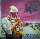 LP - Death - Leprosy - Red splatter marbled vinyl, Gatefold