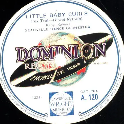 Deauville Dance Orchestra - Little Baby Curls / Flame Of Love