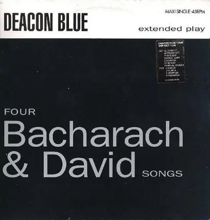 Deacon Blue - Four Bacharach & David Songs