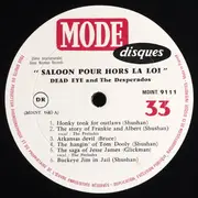 LP - Dead Eye And The Desperados - Saloon Pour Hors La Loi