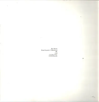 Dead Sound & Videohead - Bar Brawl EP