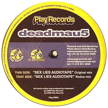 Deadmau5 - Sex Lies Audiotape