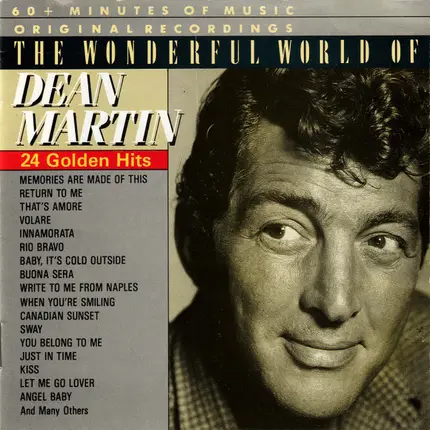 Dean Martin - The Wonderful World Of Dean Martin - 24 Golden Hits