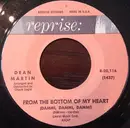 7inch Vinyl Single - Dean Martin - From The Bottom Of My Heart (Dammi, Dammi, Dammi)