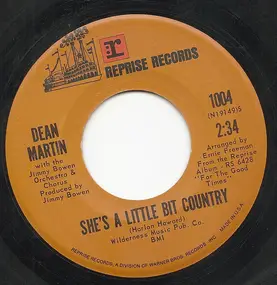 Dean Martin - She's A Little Bit Country