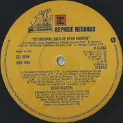 LP - Dean Martin - 20 Original Dean Martin Hits