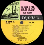 LP - Dean Martin - The Door Is Still Open To My Heart - Pitman Pressing