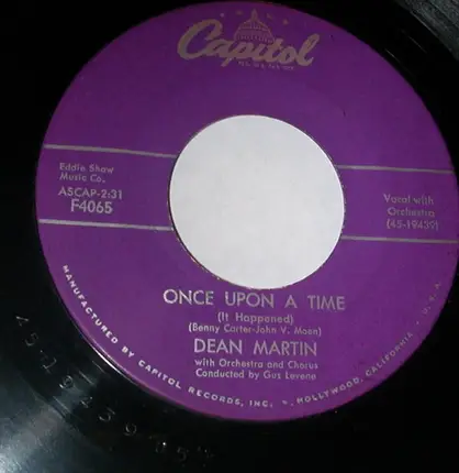 Dean Martin - The Magician / Once Upon A Time