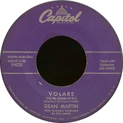 Dean Martin - Volare