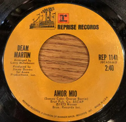 Dean Martin - You Made Me Love You (I Didn't Want To Do It)