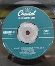 7inch Vinyl Single - Dean Martin - Dean Martin Sings - No cover, only record 1