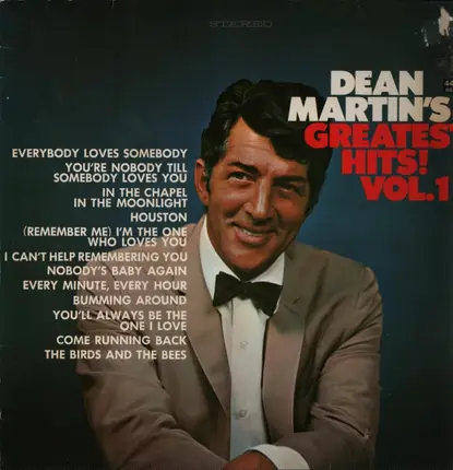 Dean Martin - Dean Martin's Greatest Hits, Volume 1