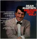 LP - Dean Martin - Dean Martin's Greatest Hits, Volume 1