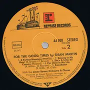 LP - Dean Martin - For The Good Times