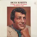 LP - Dean Martin - I Take A Lot Of Pride In What I Am