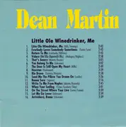 CD - Dean Martin - Little Ole Winedrinker, Me