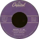 7inch Vinyl Single - Dean Martin - Return To Me