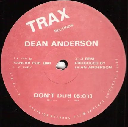 Dean Anderson - Don't Stop